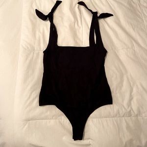 NWT FREE PEOPLE BLACK BODY SUIT